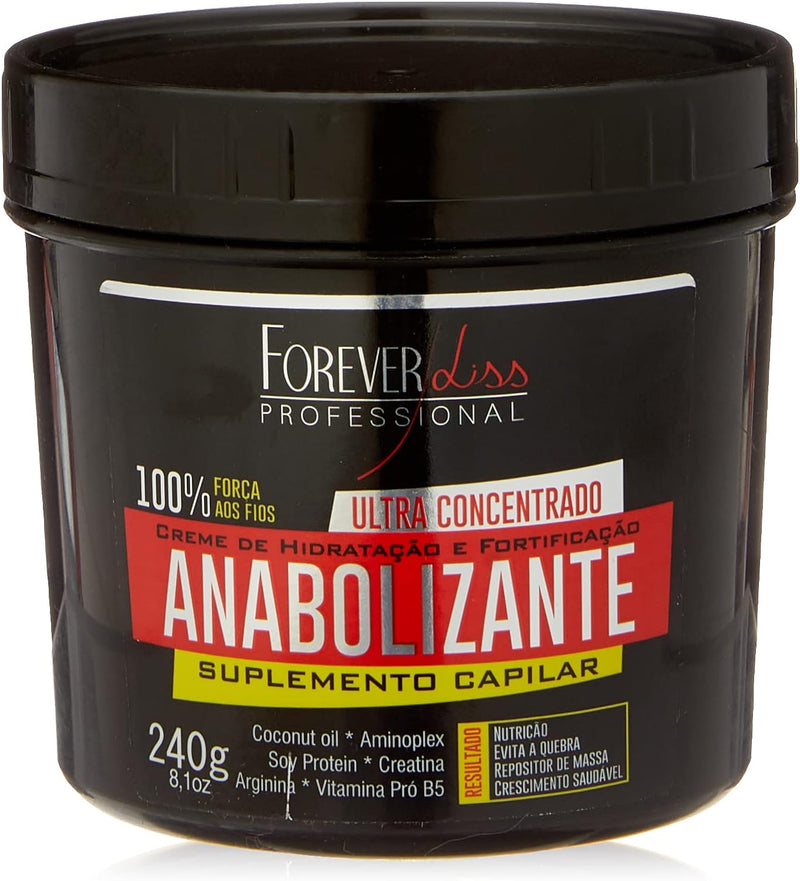 Forever Liss Anabolizante Ultra Concentrated Hair Nutrition Mask 250g  8.4oz