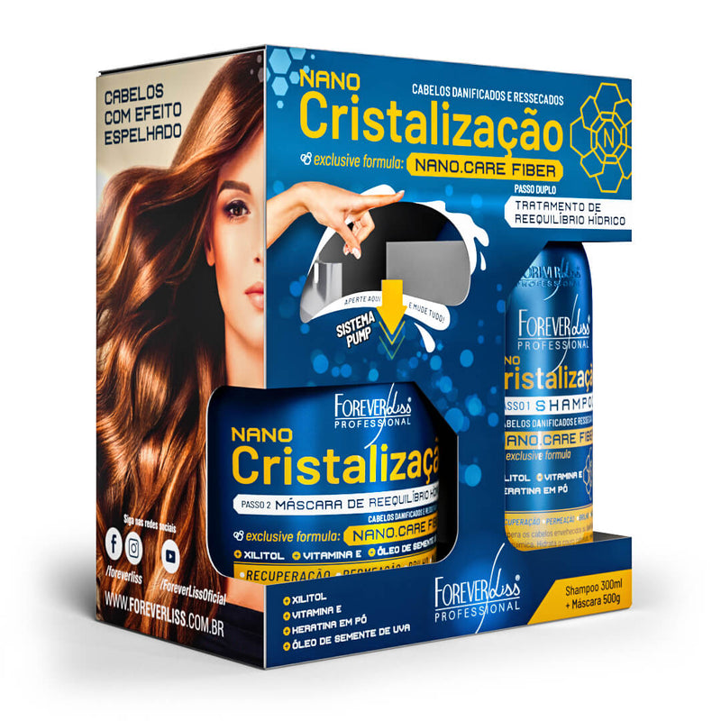 Nano Hair Crystallization Forever Liss Kit - Keratinbeauty