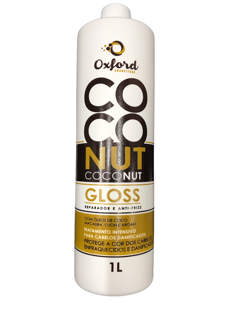 Coconut Gloss Hair Straightening Keratin Treatment 34fl oz 1000ml - Keratinbeauty